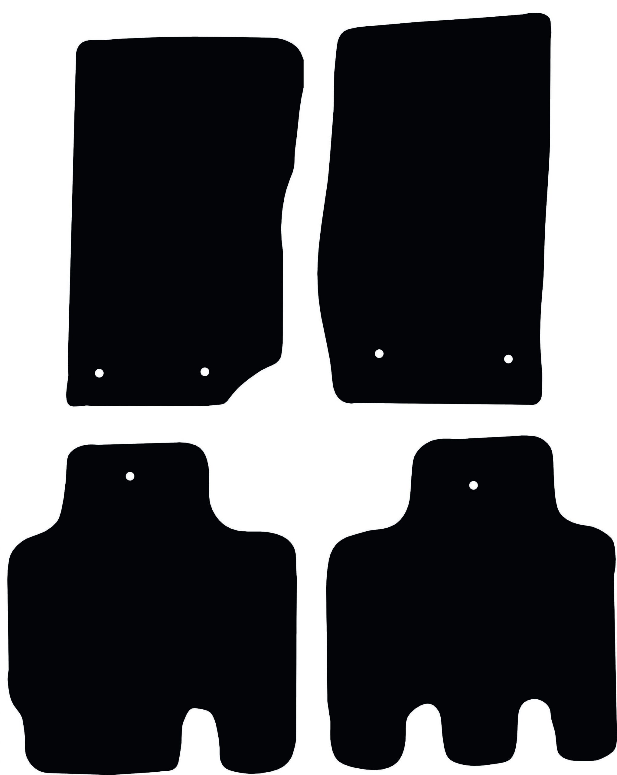 Jeep Wrangler 2006 2018 (4 Door) Car Mats iCarMats Custom Car