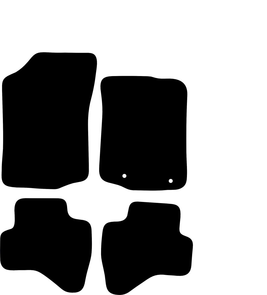 Citroen C1 2014 2022 (MK2) (2x Locators) Car Mats iCarMats Custom