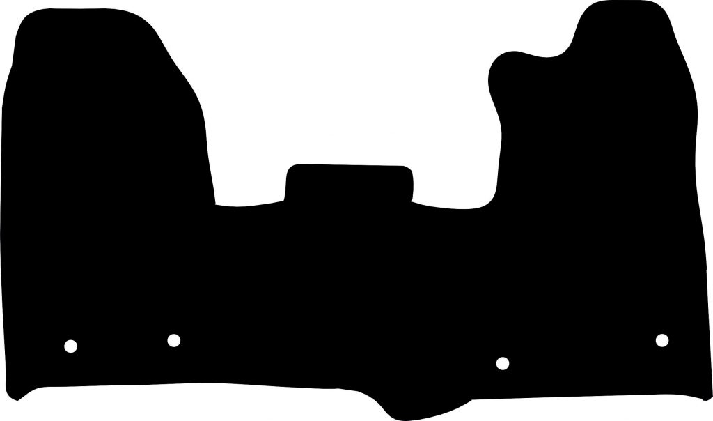 Fits Ford Transit Custom Crew Cab 2013-2015 Tailored Carpet Van Floor