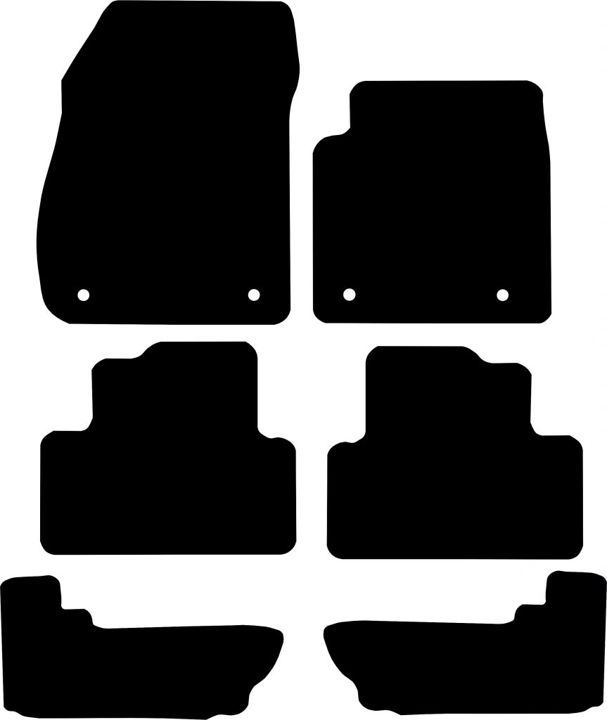 Vauxhall Zafira Tourer 2012 2019 (C)(7 Seat) Car Mats iCarMats