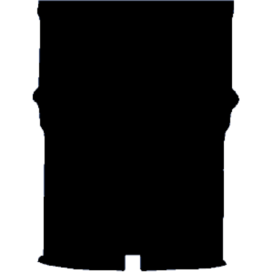 Fiat Doblo Van 2022–2026 Van Rear Load Mat (SWB L1) (Single Door With Liner)
