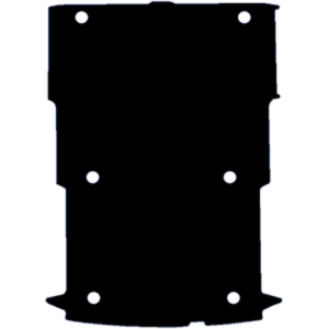 Fiat Doblo Van 2010–2022 Van Rear Load Mat (LWB L2 Twin Side Doors)