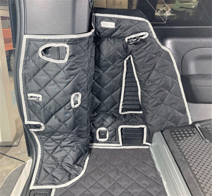 Land Rover Defender 90 (2021 - 2026) (With Raised Boot Insert) Fully Tailored Boot Liner - Image 2