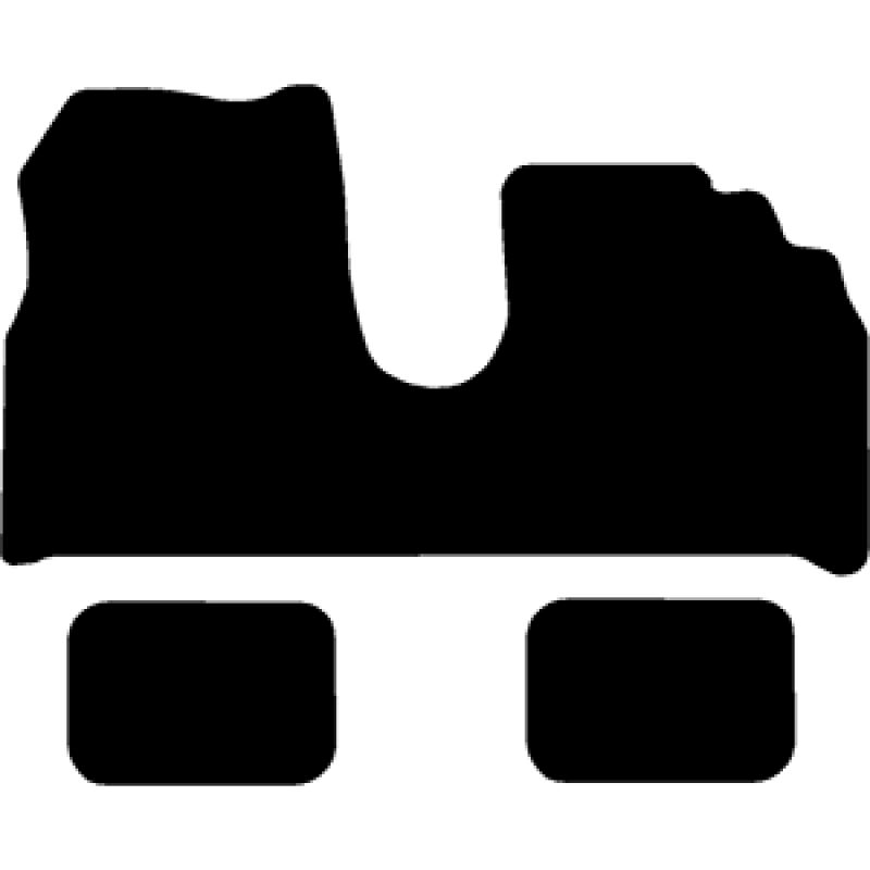 Black mat outline, template 1061