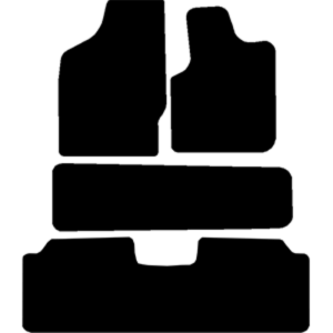 Black mat outline, template 1091B