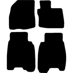 Black mat outline, template 1107