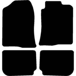 Black mat outline, template 1286