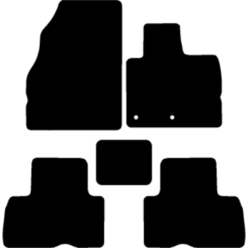 Black mat outline, template 1374