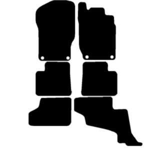 Black mat outline, template 2097