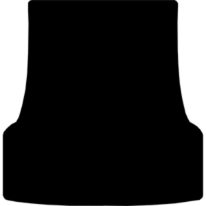 Black mat outline, template 2238