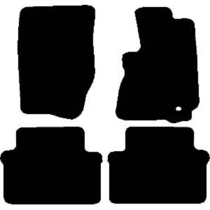 Black mat outline, template 2250