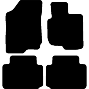 Black mat outline, template 2403