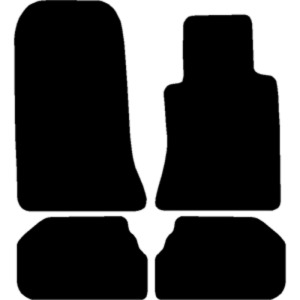 Black mat outline, template 2455