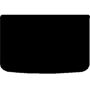 Black mat outline, template 25765
