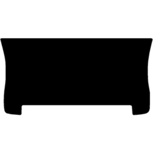Black mat outline, template 2793