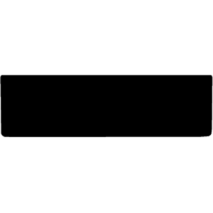 Black mat outline, template 2857