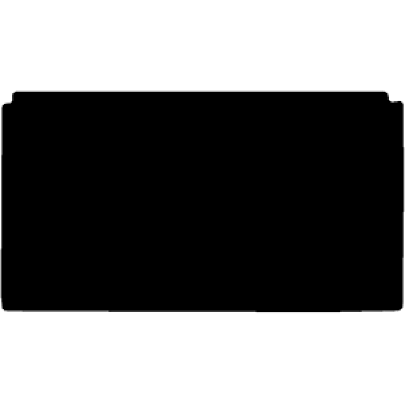 Black mat outline, template 2861