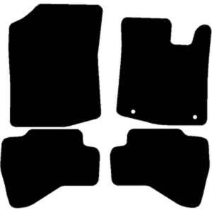 Black mat outline, template 3436