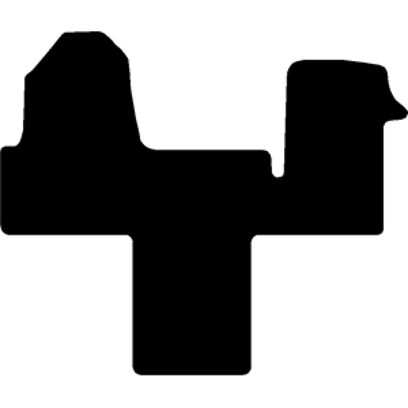 Black mat outline, template 3457