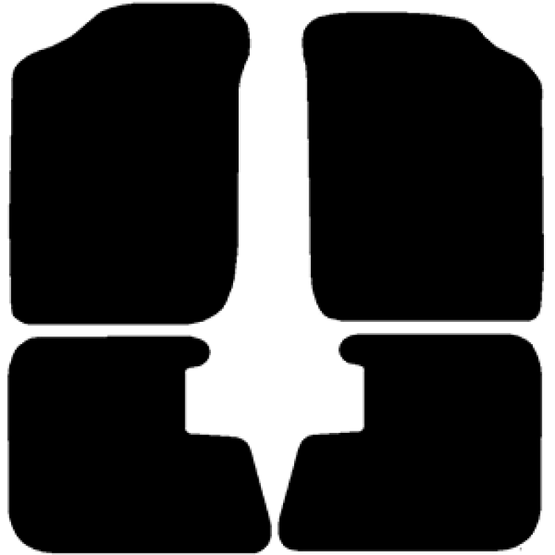 Black mat outline, template 3755