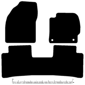 Black mat outline, template 3936