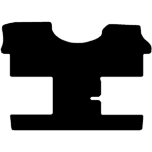 Black mat outline, template 4057