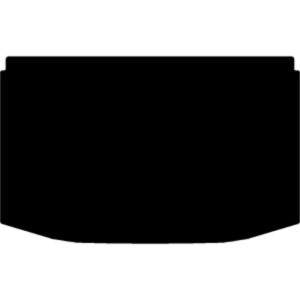 Black mat outline, template 4391