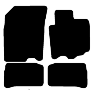 Black mat outline, template 4439