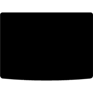 Black mat outline, template 6860