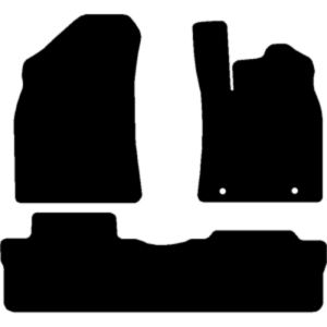 Black mat outline, template 7105