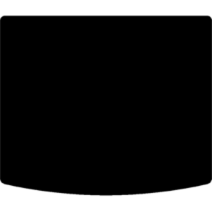 Black mat outline, template 7189