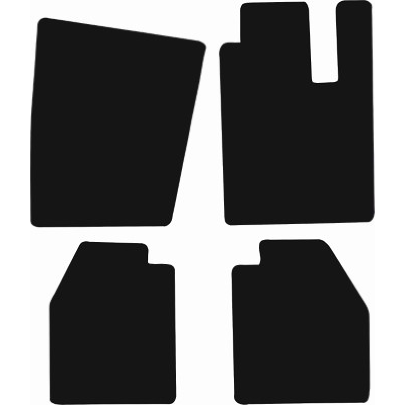 Black mat outline, template 27086