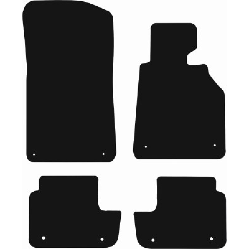 Black mat outline, template 27098