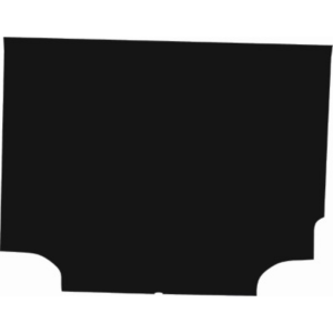 Black mat outline, template 27127