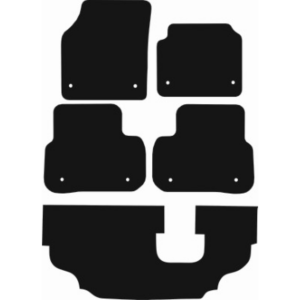 Black mat outline, template 27135