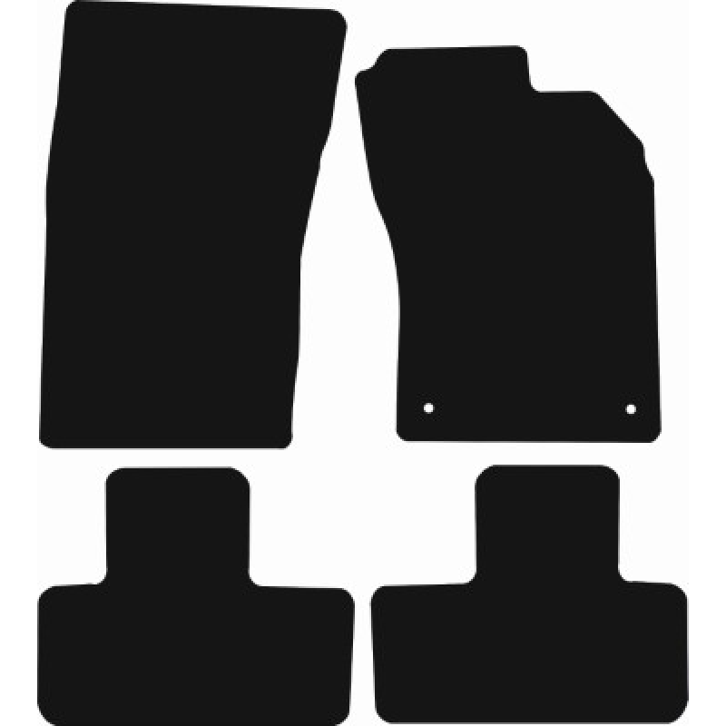 Black mat outline, template 27139