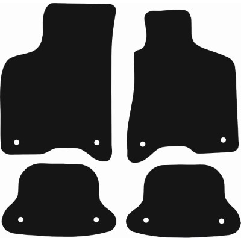 Black mat outline, template 27161