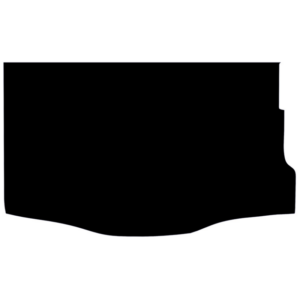 Black mat outline, template 27177